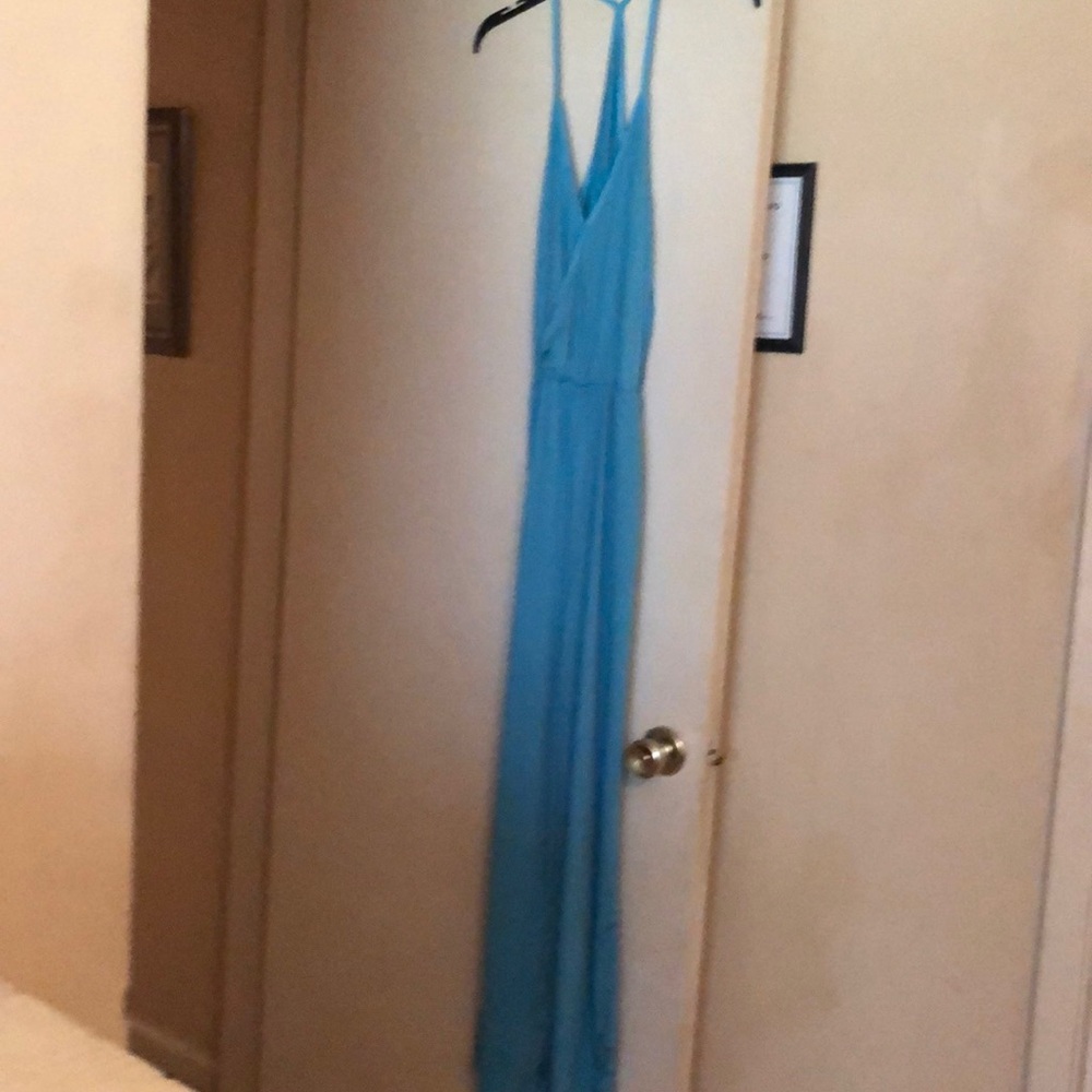 Brand new light blue jumpsuit